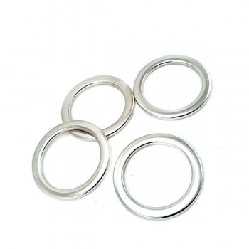 Metal Rings Buckles Ring Buckle Bag and Clothing Buckle 2.5 cm
